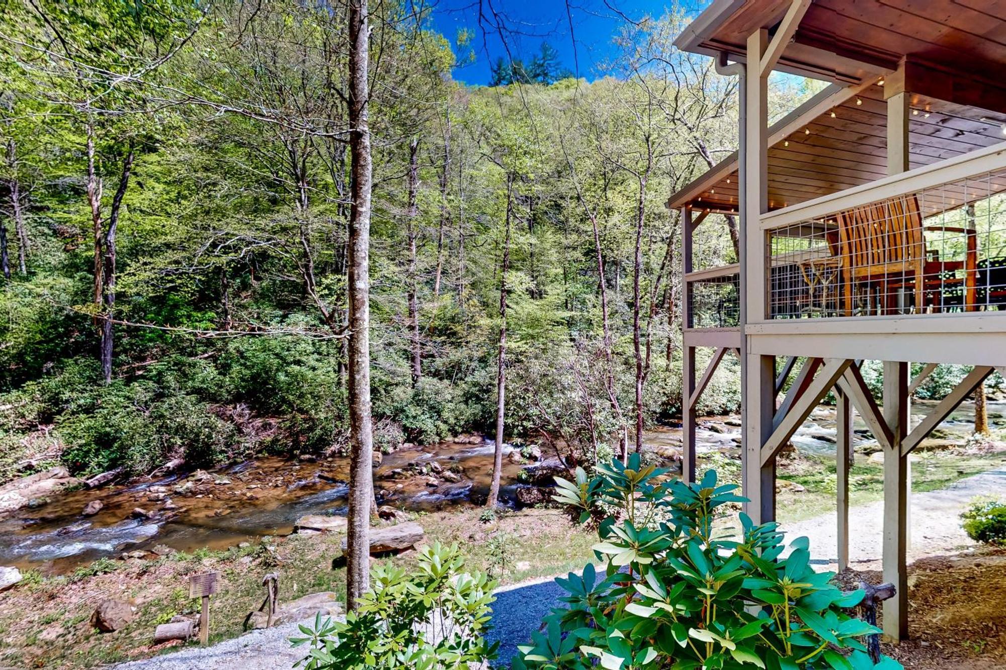 Creel Lodge At Middle Creek Otto 外观 照片