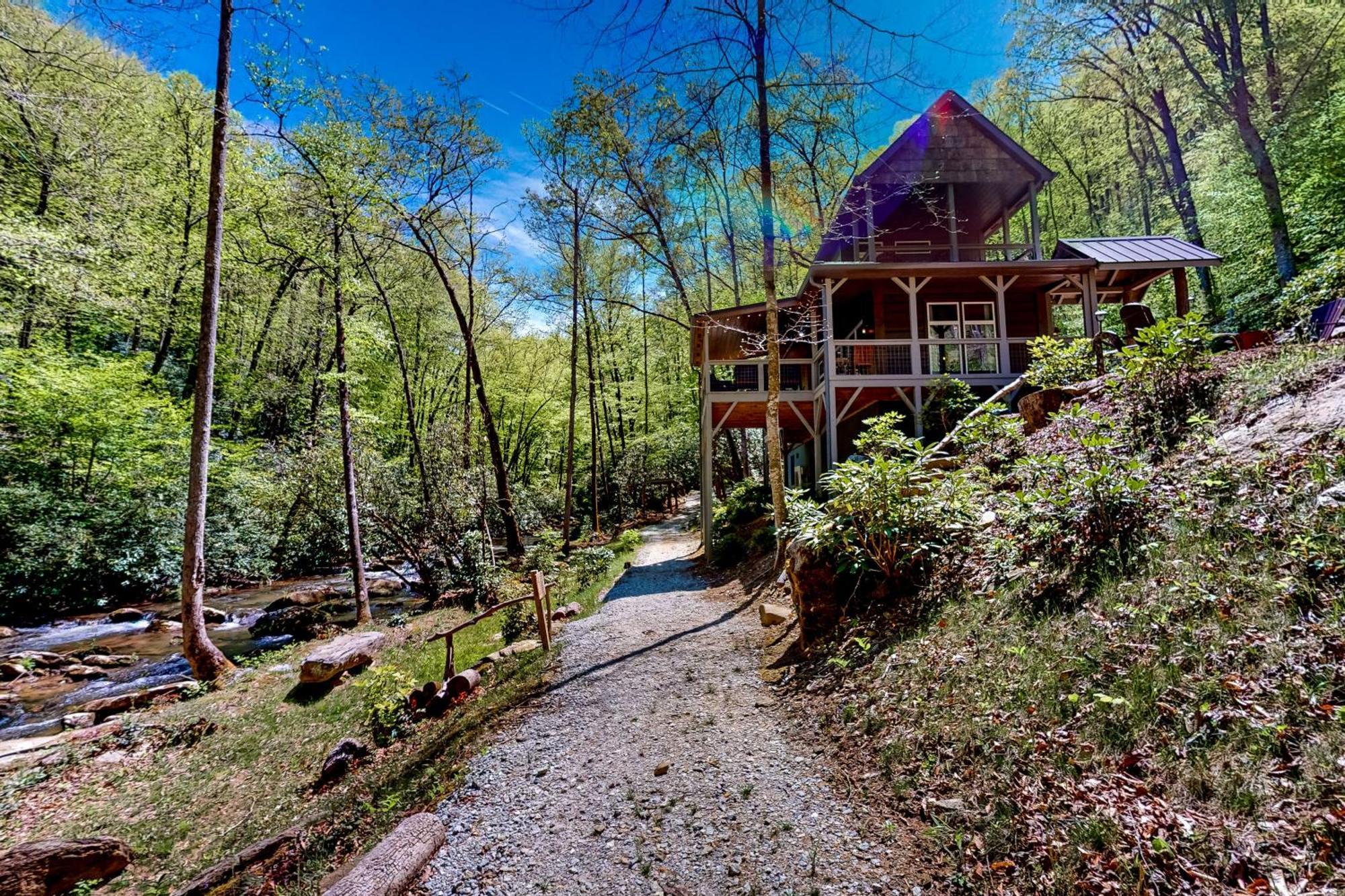 Creel Lodge At Middle Creek Otto 外观 照片