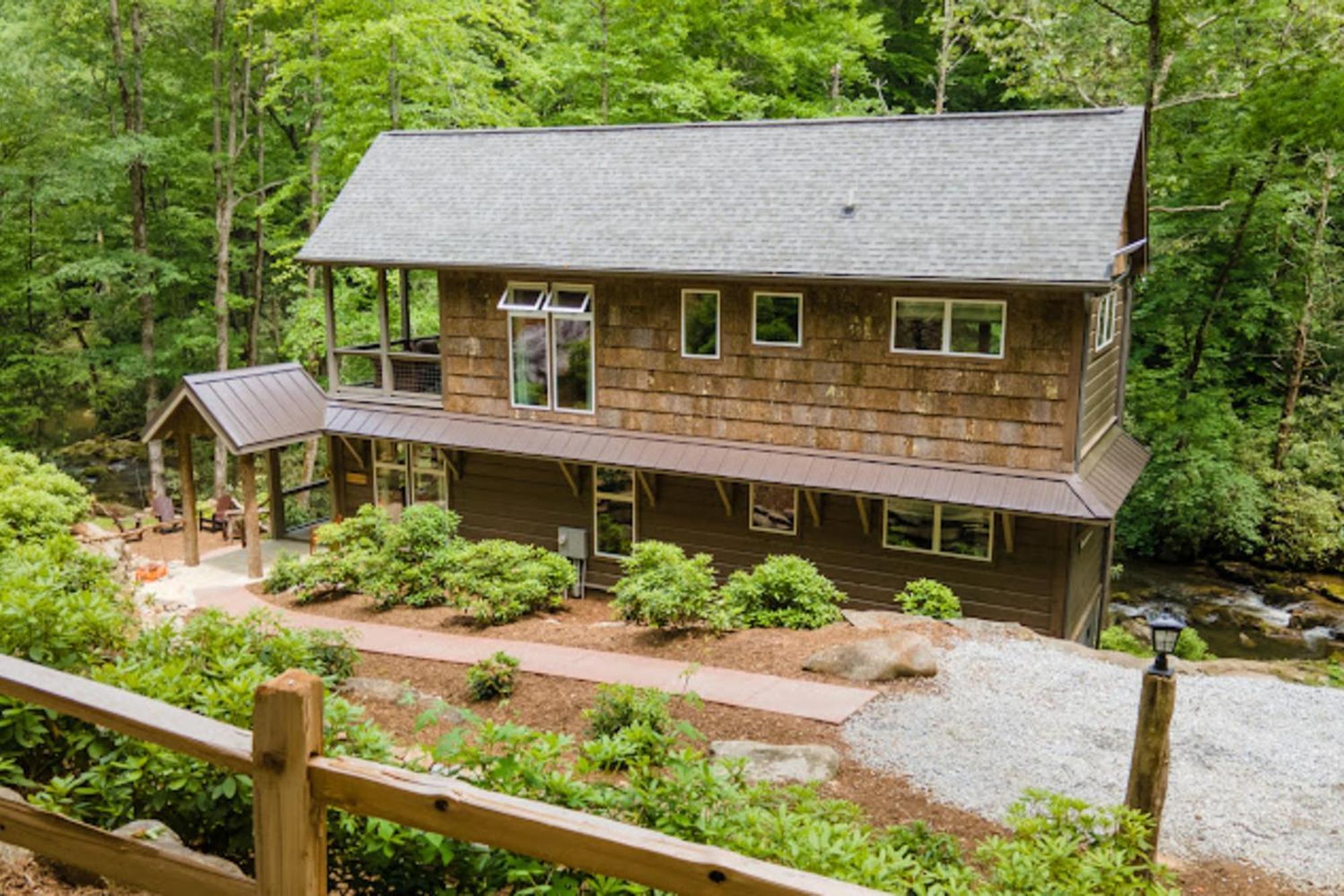 Creel Lodge At Middle Creek Otto 外观 照片