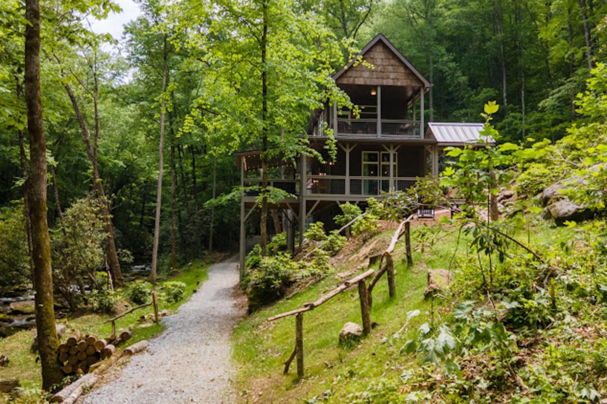 Creel Lodge At Middle Creek Otto 外观 照片